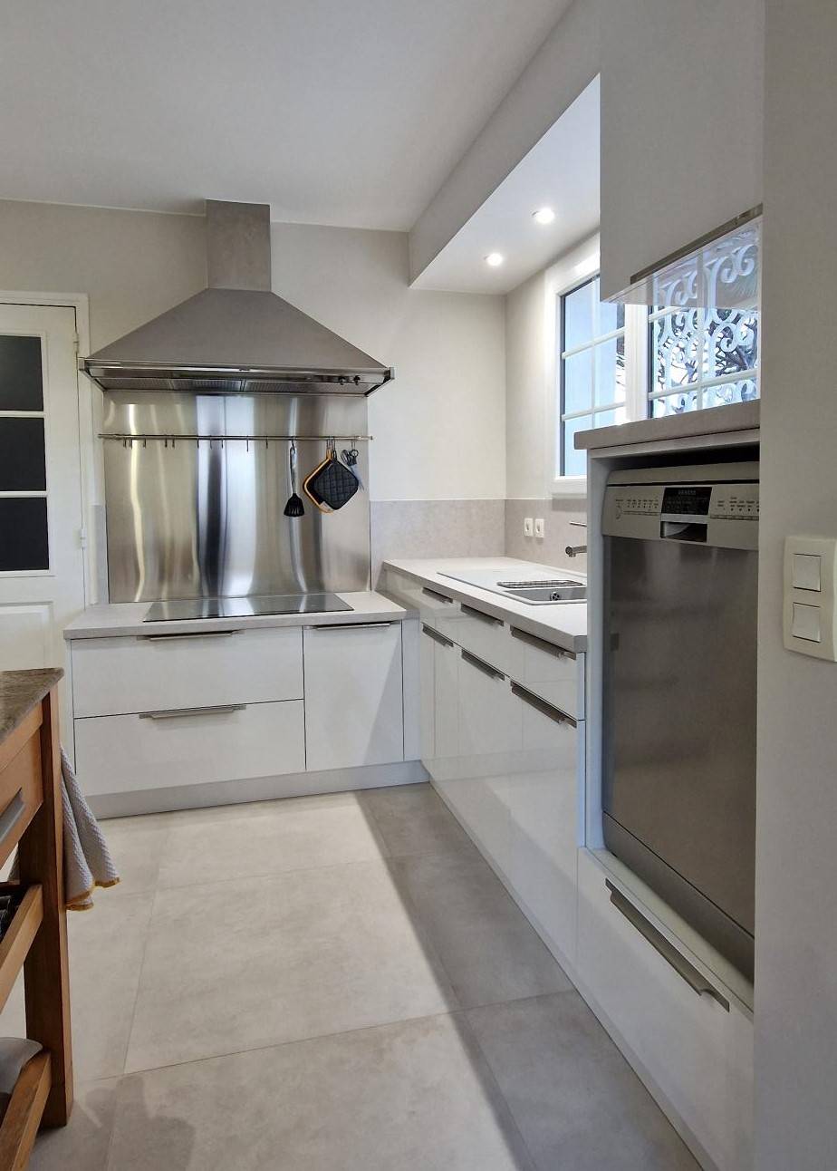 Rénovation de façade de cuisine