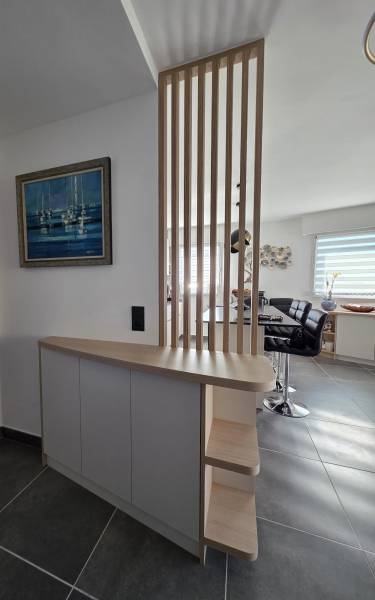 Création et pose d'un Claustra