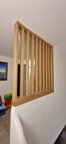 Création et pose d'un Claustra