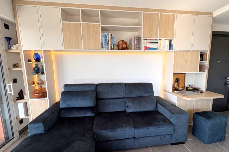 Bibliothèque sur mesure à Saint-Raphaël