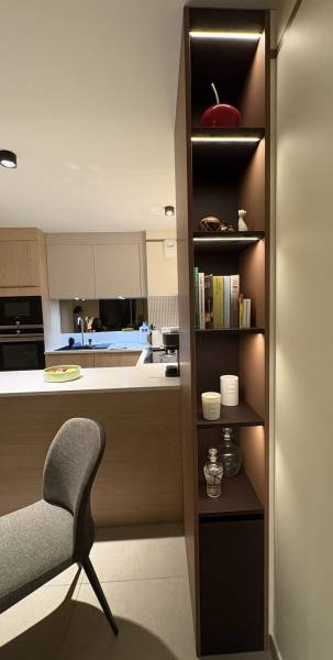 Bibliothèque en panneau mélaminé UNILIN