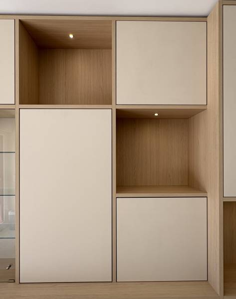 Meuble sur mesure de salle à manger sur mesure