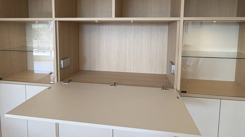 Meuble sur mesure de salon